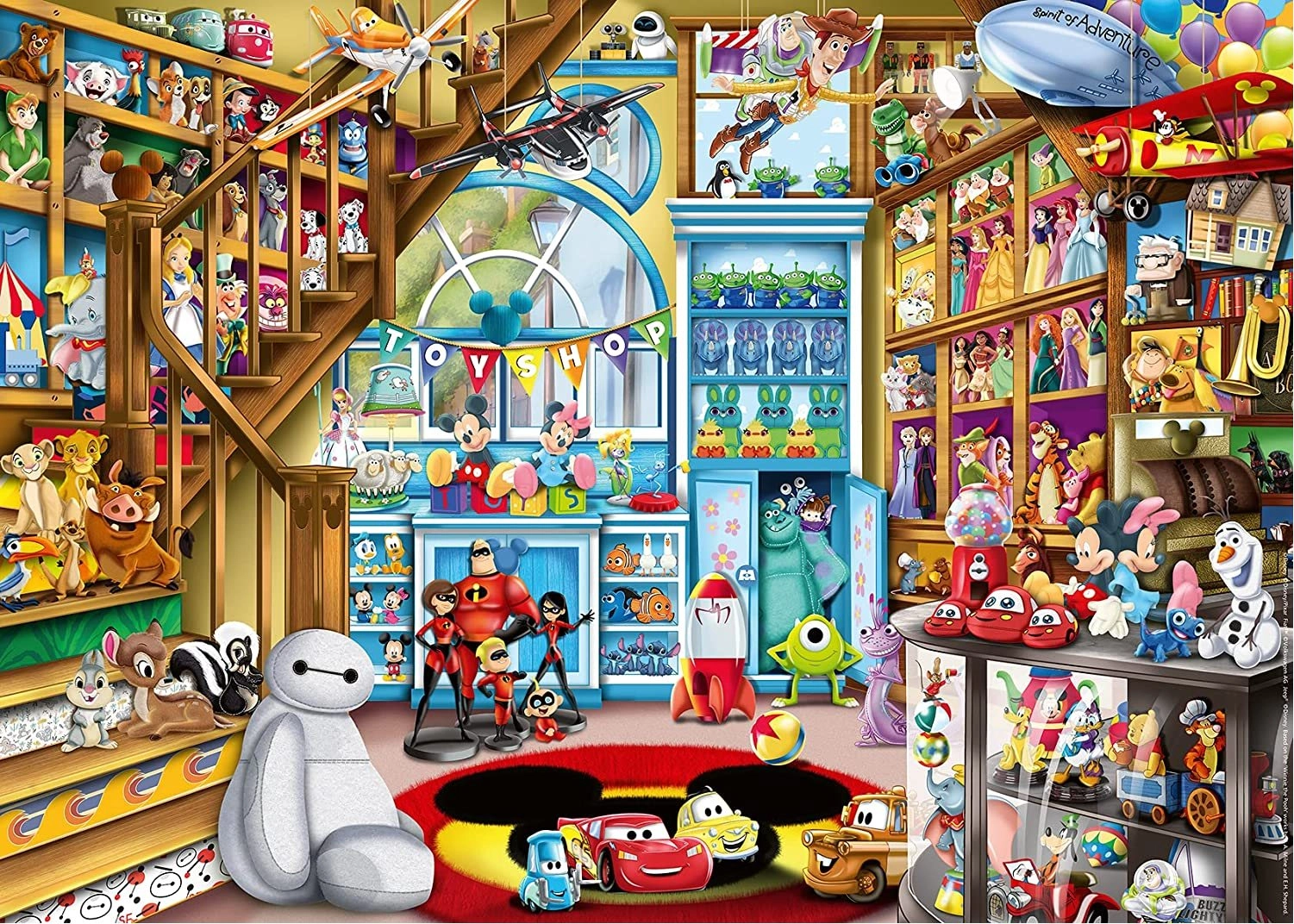 E-shop RAVENSBURGER Obchod s hračkami Disney-Pixar 1000 dielov