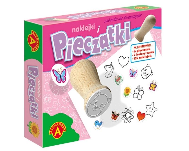 E-shop Sada pečiatok a nálepiek pre dievčatá ALEXANDER