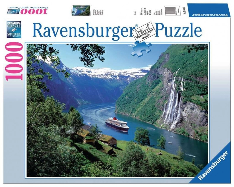 E-shop Ravensburger Norský fjord 1000 dielov