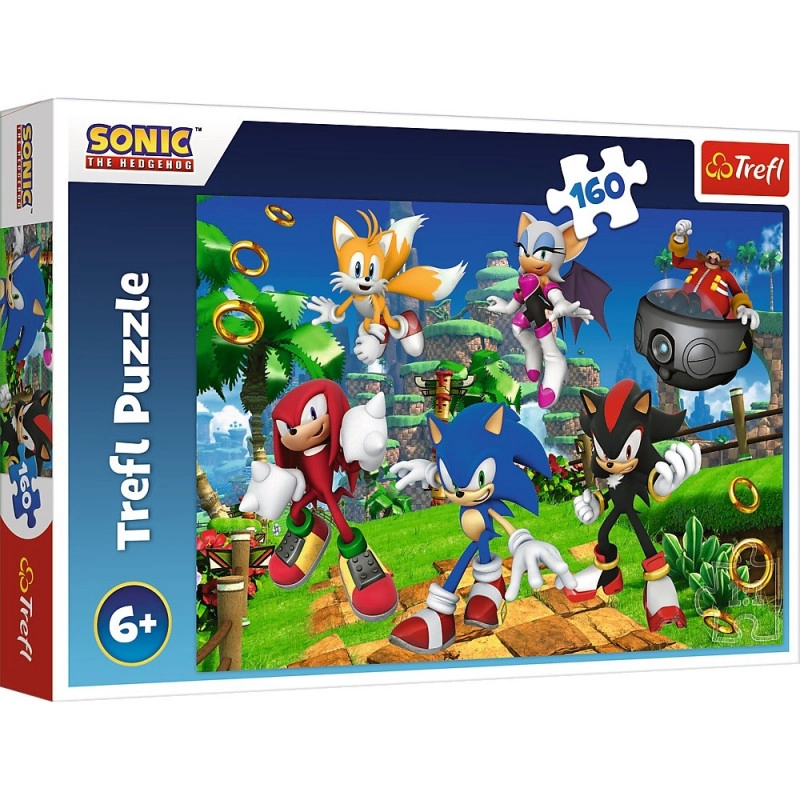 Trefl Sonic a přátelé/Sonic The Hedgehog 160 dielov