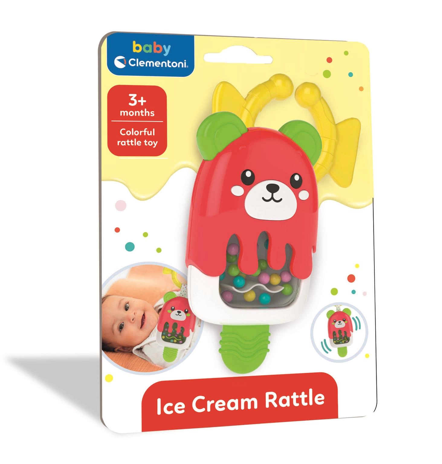Chrastítko zmrzlina BABY CLEMENTONI