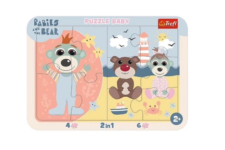 Rámové puzzle Baby Sladké bábätká