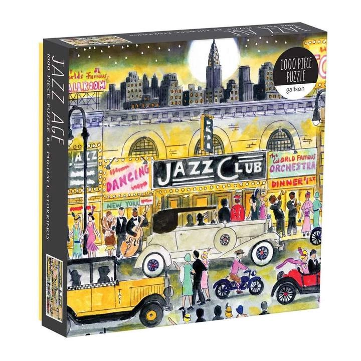 E-shop Puzzle GALISON Jazzový klub 1000 dielikov