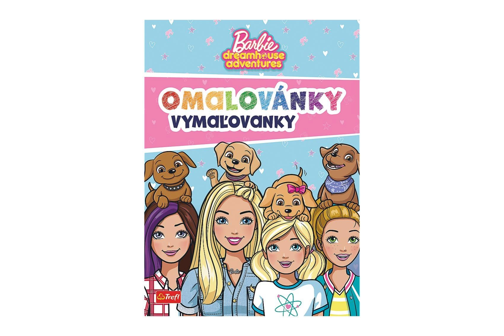 Omaľovánky Barbie 20 × 27,3 cm, 24 strán