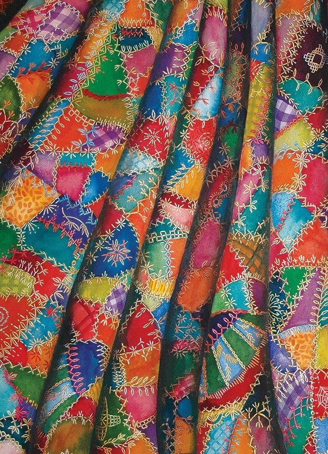 E-shop Cobble Hill Crazy Quilt 1000 dielov