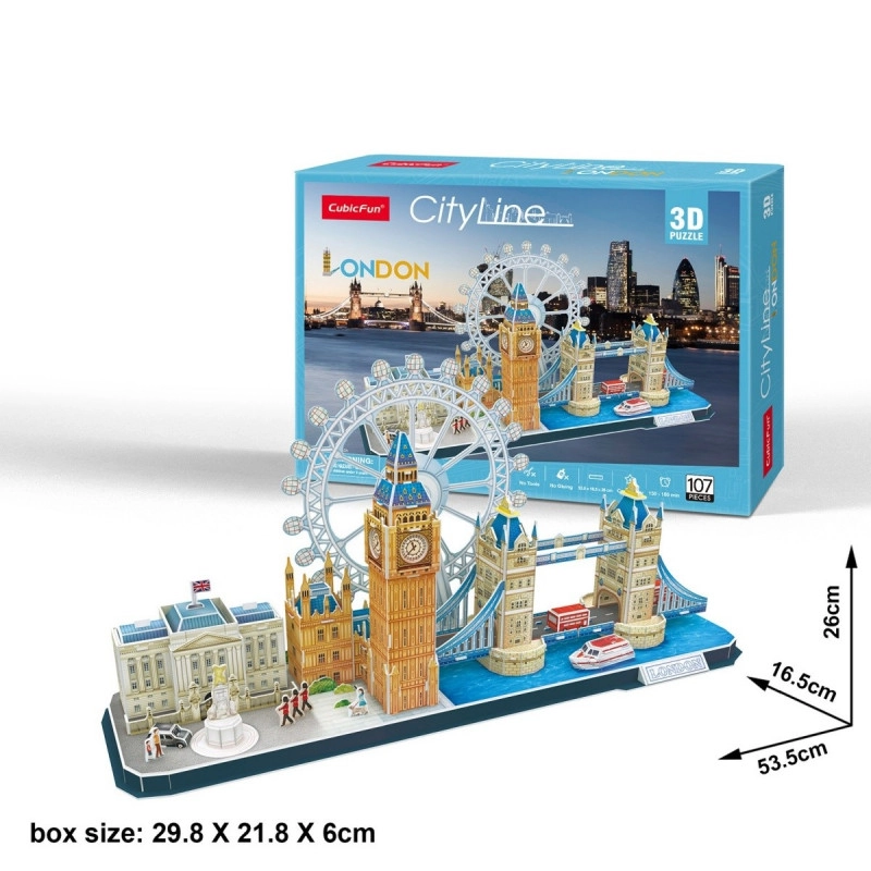 E-shop Puzzle 3D City Line Londýn