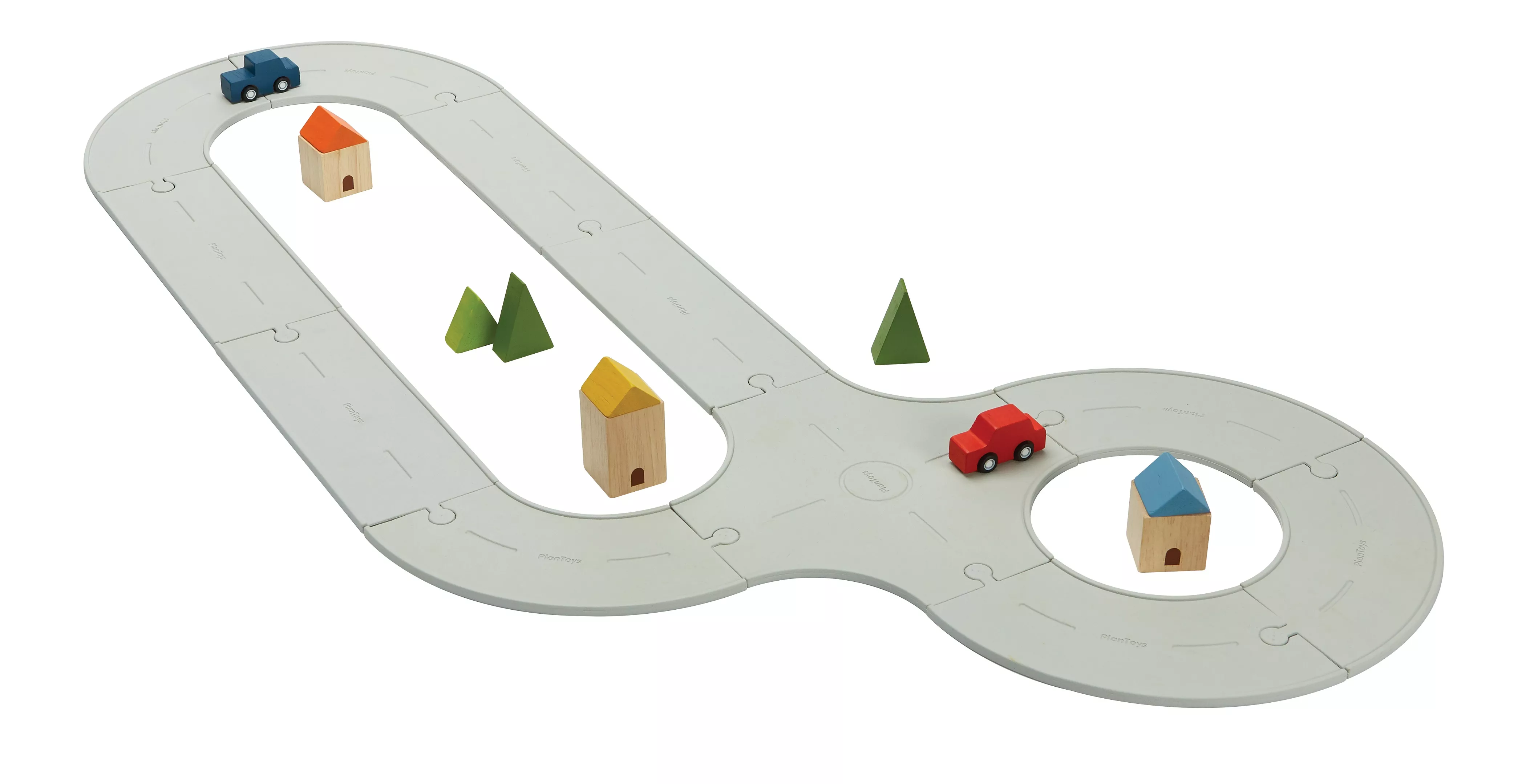 Gumová autodráha a vláčikodráha PlanToys