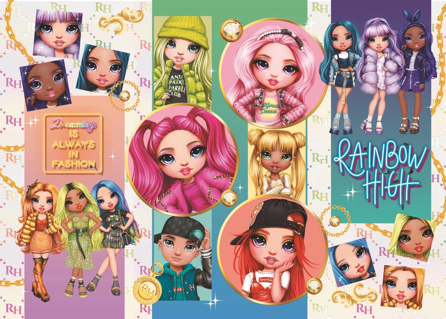 E-shop TREFL Rainbow High: Priateľstvo 200 dielov