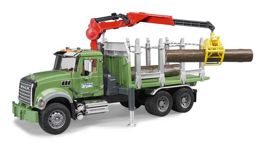 E-shop Bruder nákladné auto Mack Granite prepravník dreva 1:16