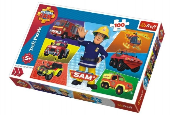 E-shop Trefl Požárník Sam 100 dielov