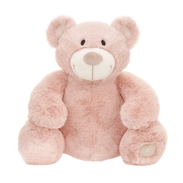 Plyšový medvedík Jacobe 35 cm – púdrovoružový
