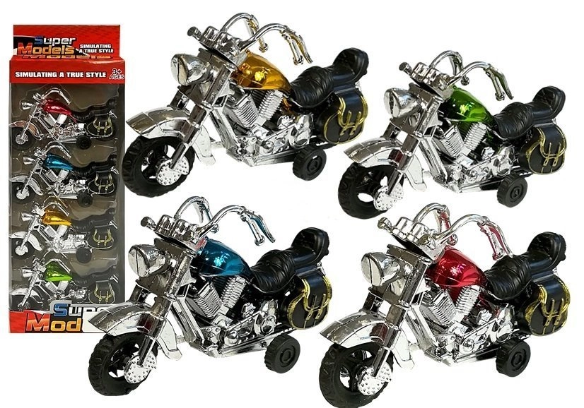 E-shop Lean Toys Súprava štyroch motoriek