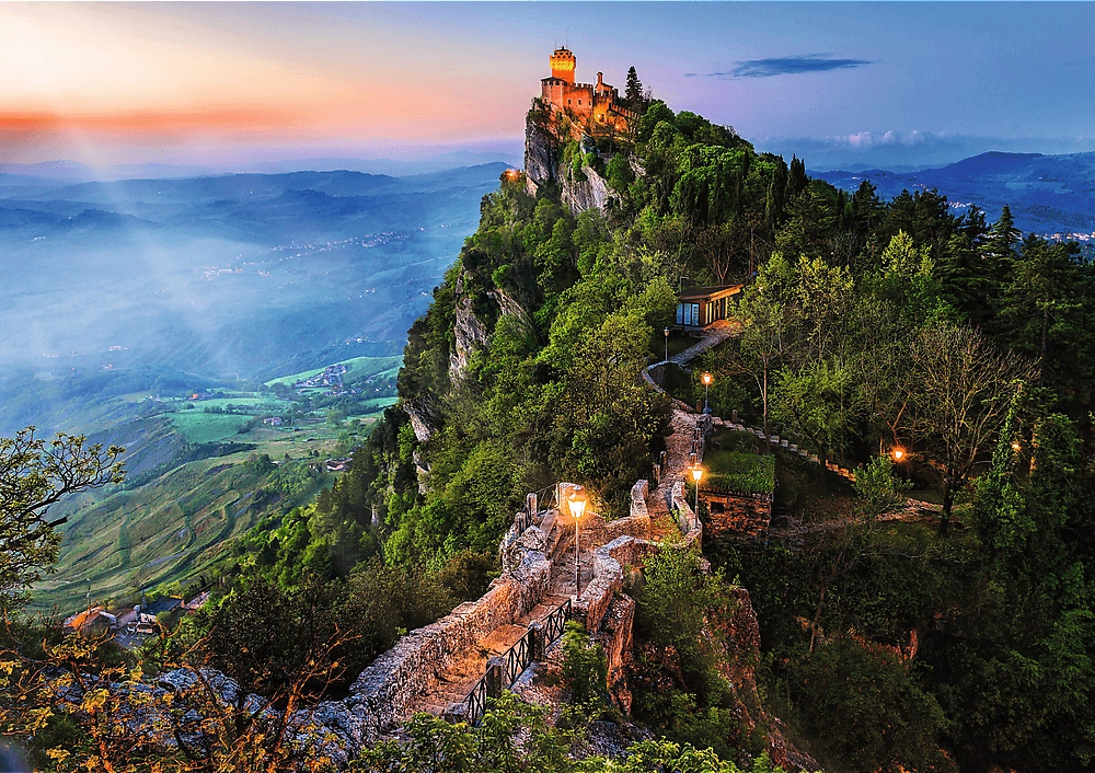 E-shop TREFL Premium Plus Photo Odyssey La Cesta San Marino 1000 dielov