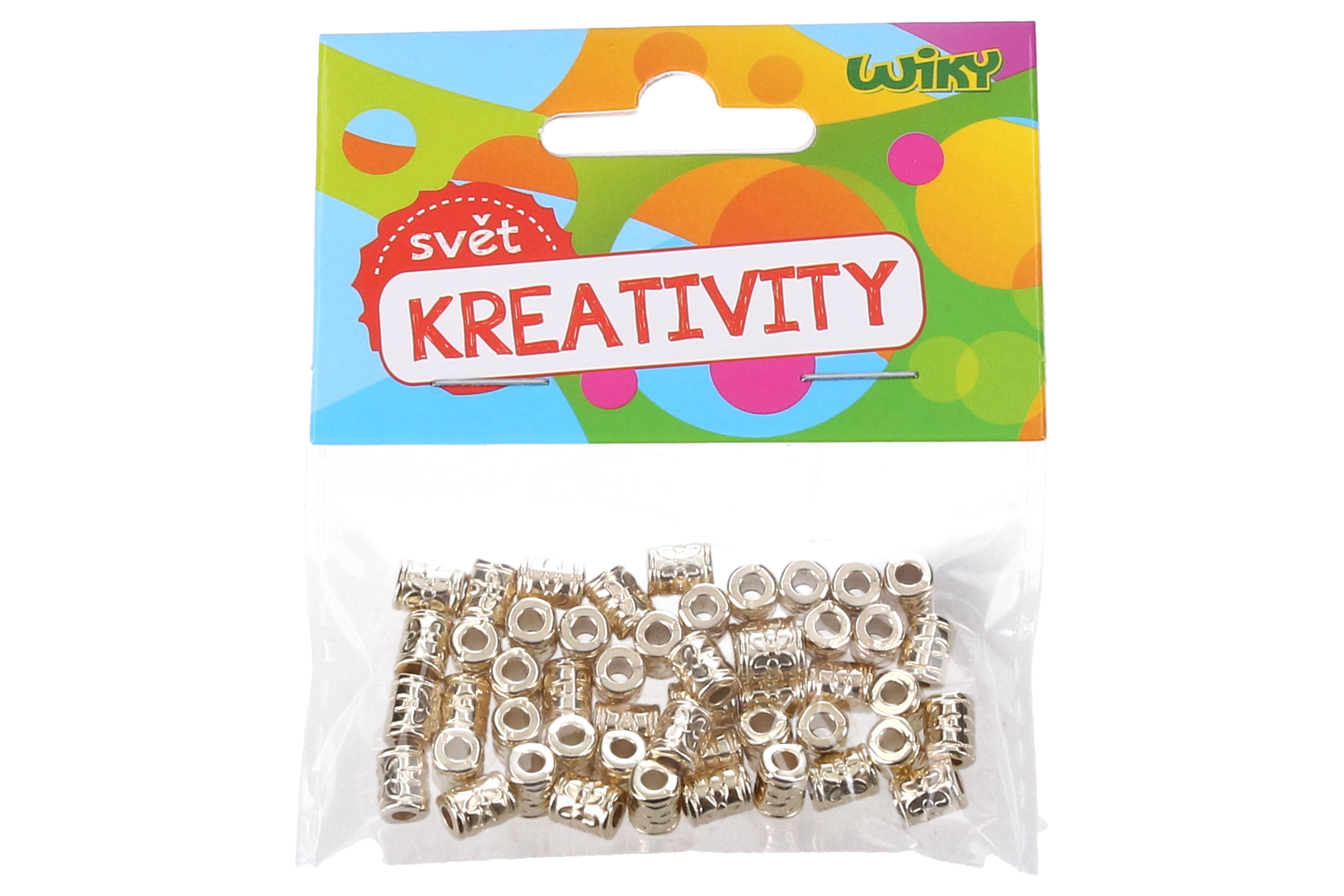 E-shop Zlaté korálky 5x7 mm - 50ks
