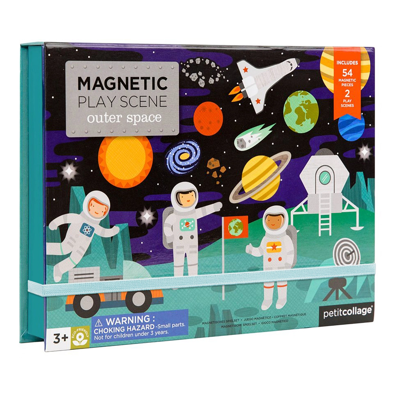 E-shop Petit Collage magnetické divadlo vesmír