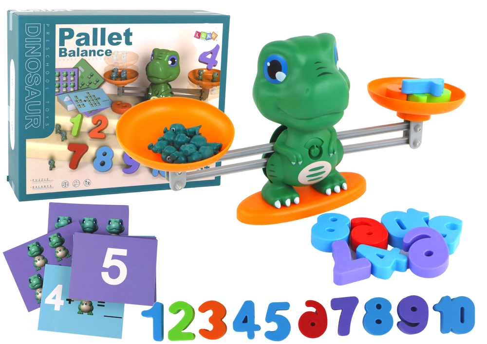 E-shop Edukačná hra dinosaurus – balančná váha a učenie matematiky