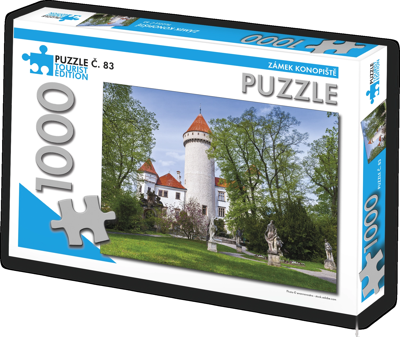E-shop TOURIST EDITION Zámek Konopiště č 83 1000 dielov