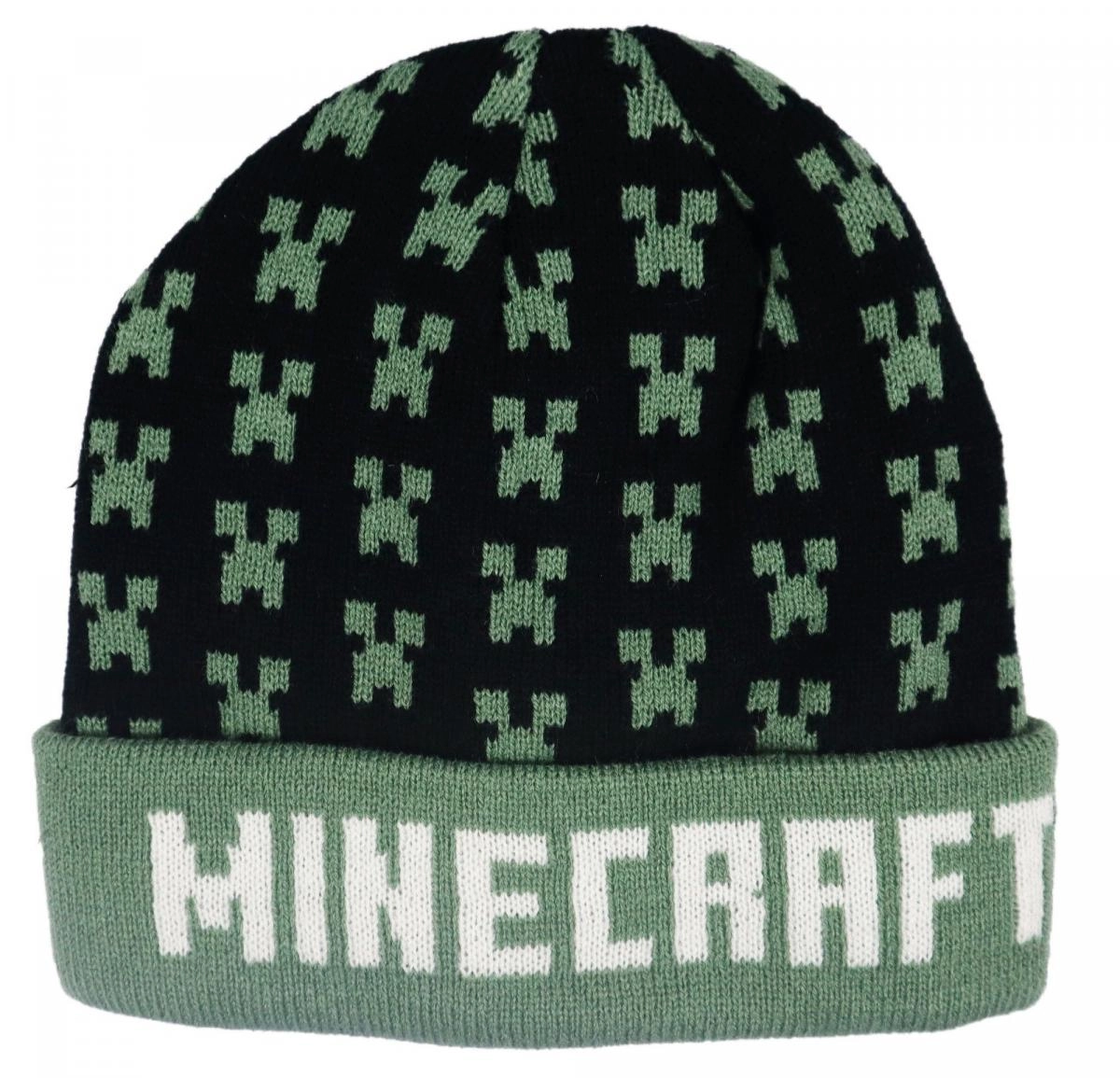 Čierna čiapka Minecraft