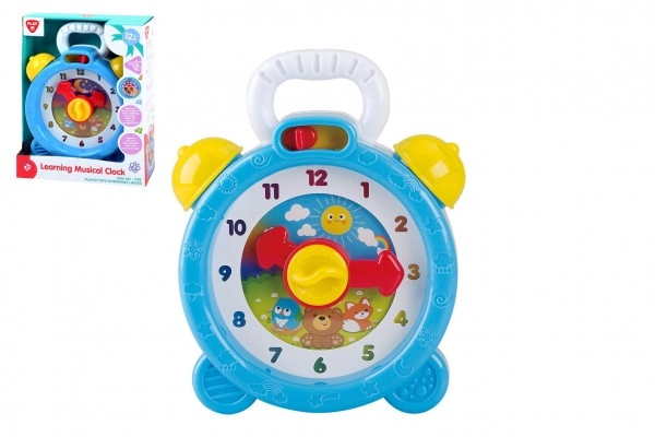 E-shop Teddies Hodiny náučné s hudbou