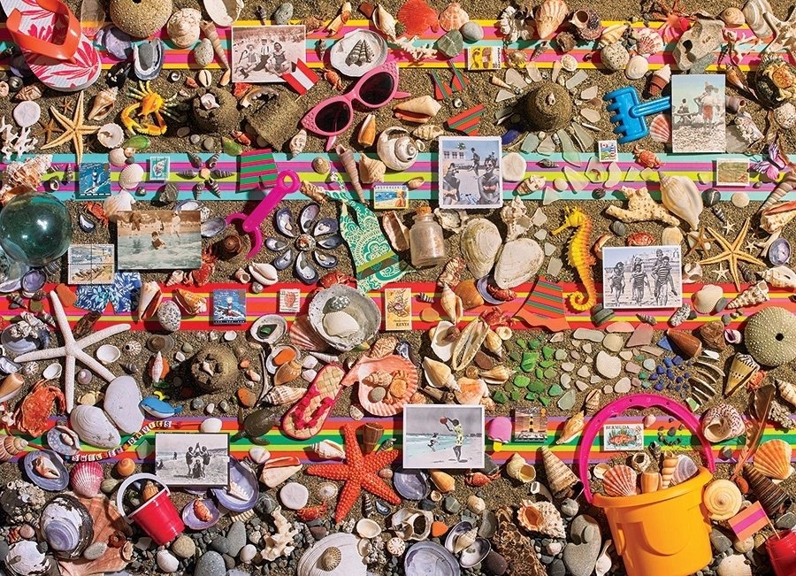 E-shop COBBLE HILL puzzle plážová scéna, 1000 dielikov