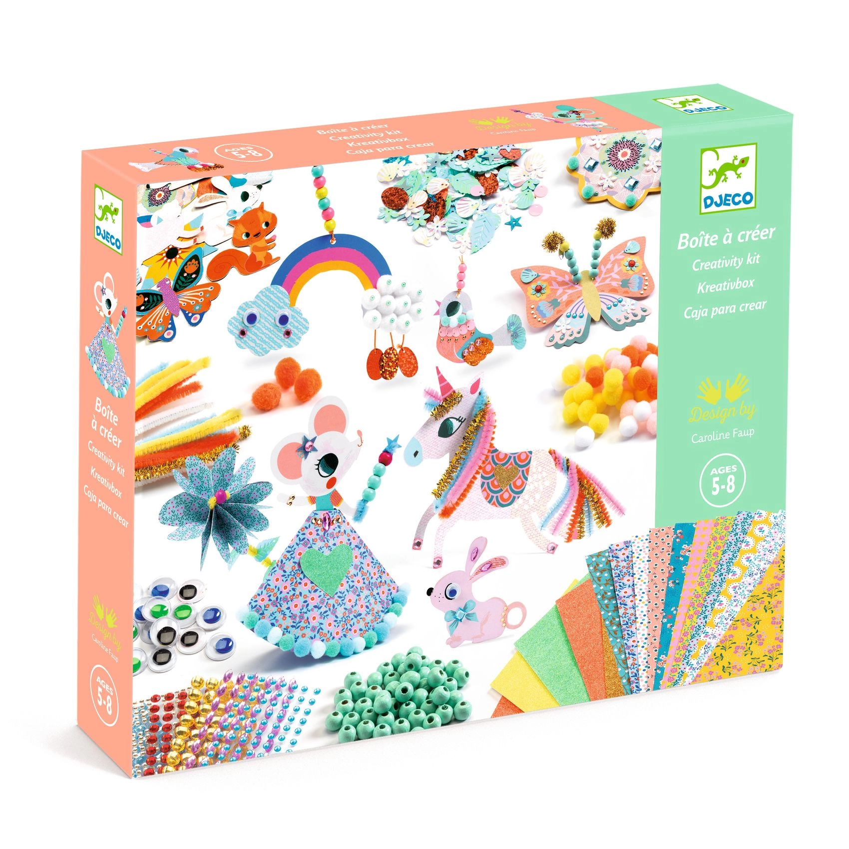 E-shop Kreatívny box Dúhový svet DJECO