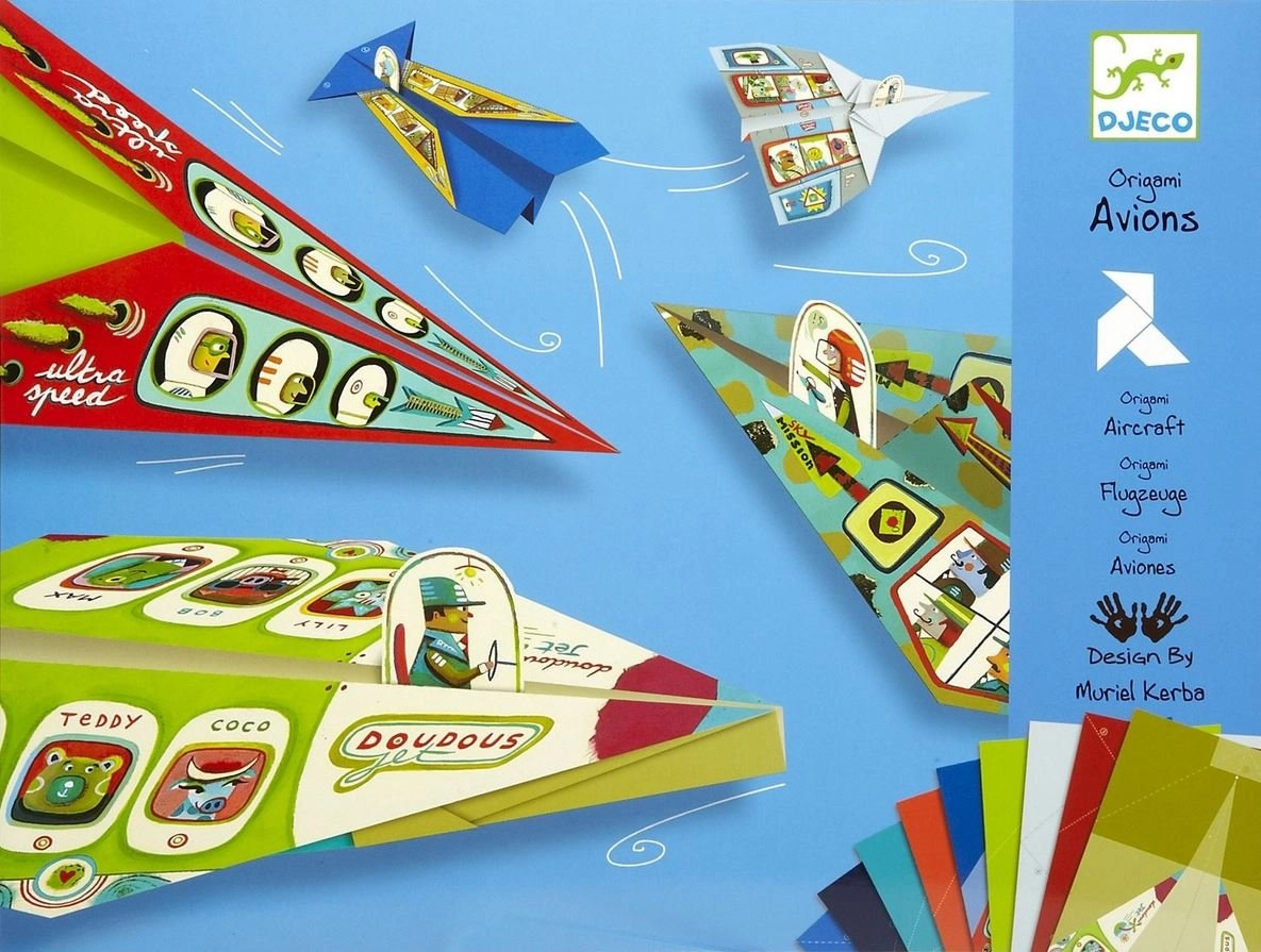 E-shop DJECO Origami Lietadlá pre chlapcov