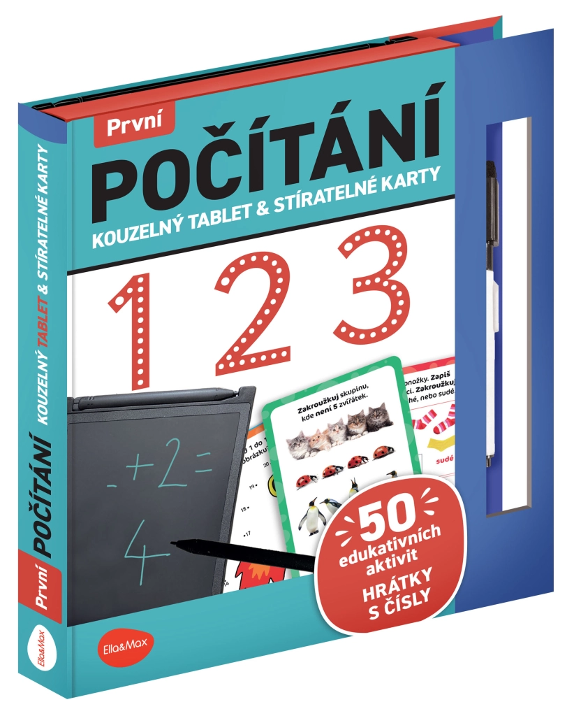 E-shop Kúzelný tablet a stierateľné karty – prvé počítanie
