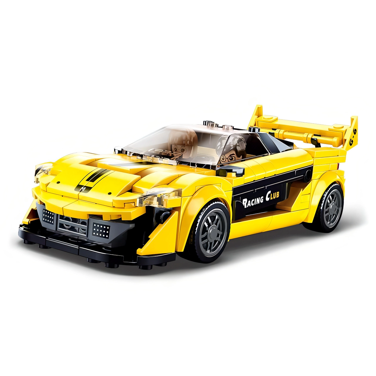 E-shop Sluban B0956 Žlutý anglický sporťák