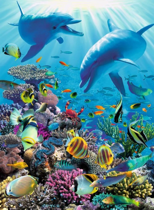 E-shop Ravensburger puzzle Podmorské dobrodružstvo XXL 300 dielikov