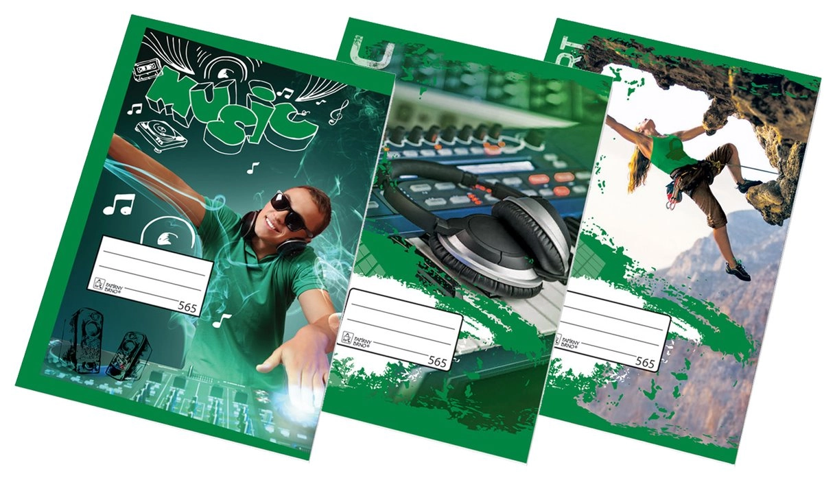 E-shop Papírny Brno Sešit 565 A5 čtverečkovaný Premium