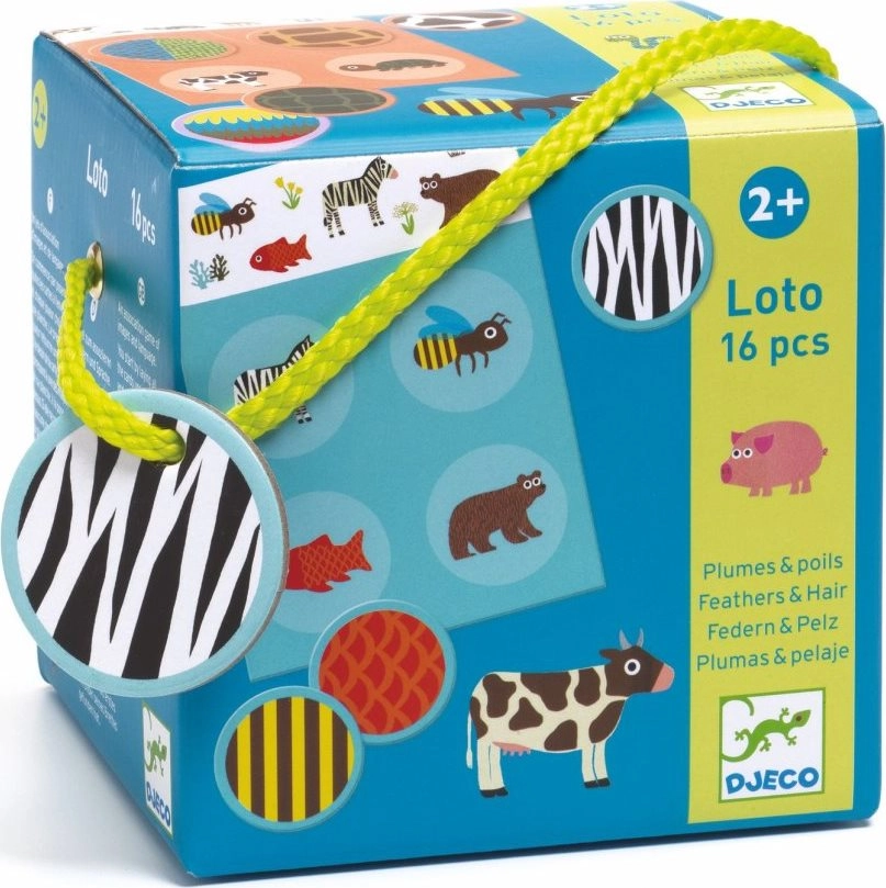 E-shop Djeco Loto v krabičce Zvířecí oblečky