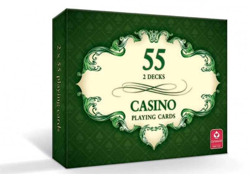 E-shop Kartový set casino 2×55 listov
