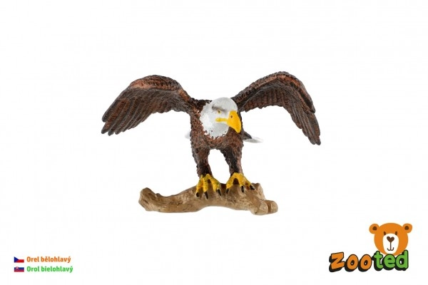 E-shop ZOOted Orel bělohlavý zooted plast 8cm