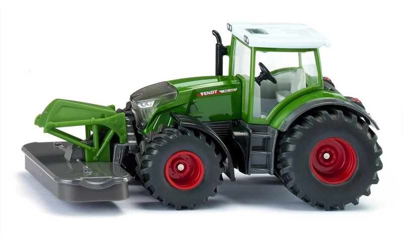 Siku Farmer 2000 traktor Fendt 942 Vario s předním sekacím nástavcem 1:50