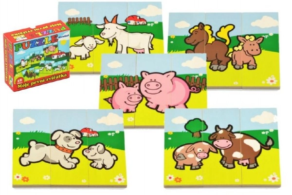E-shop Teddies Puzzle Moje prvé zvieratká
