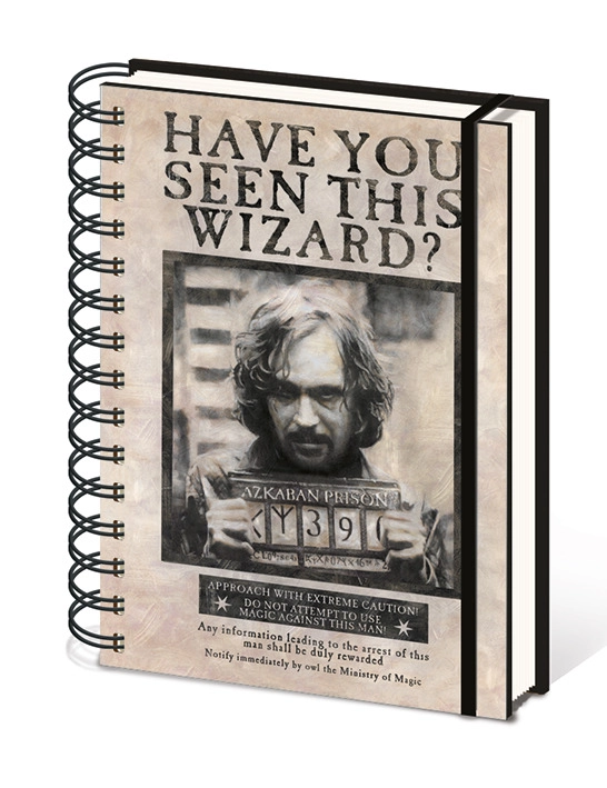 E-shop Pyramid International zápisník Harry Potter Sirius Black A5