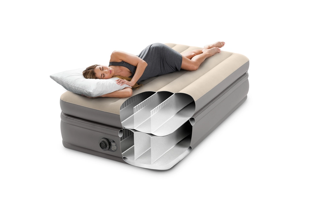 E-shop Nafukovacia posteľ dura-beam twin comfort elevated s vstavanou elektrickou pumpou