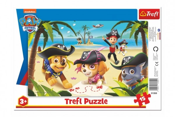 E-shop Trefl Paw Patrol za pokladom 15 dielov