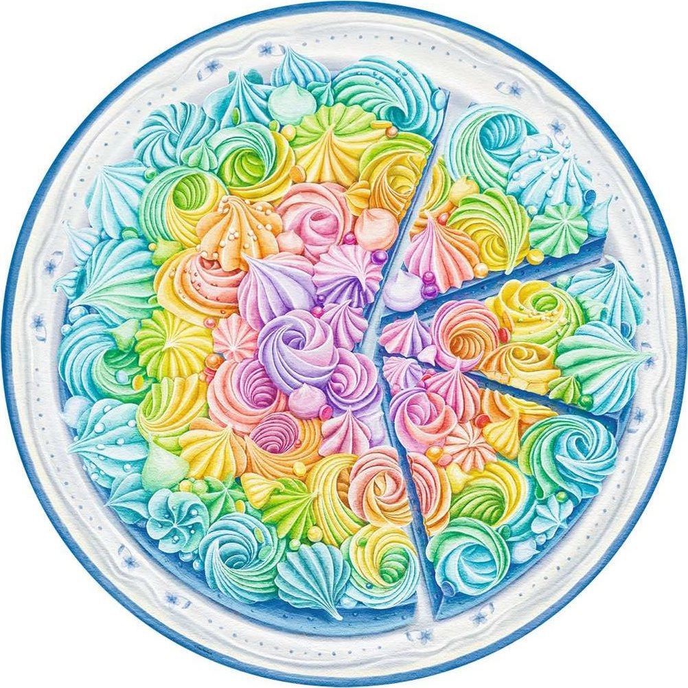 E-shop Ravensburger puzzle Rainbow Cake 500 dielikov