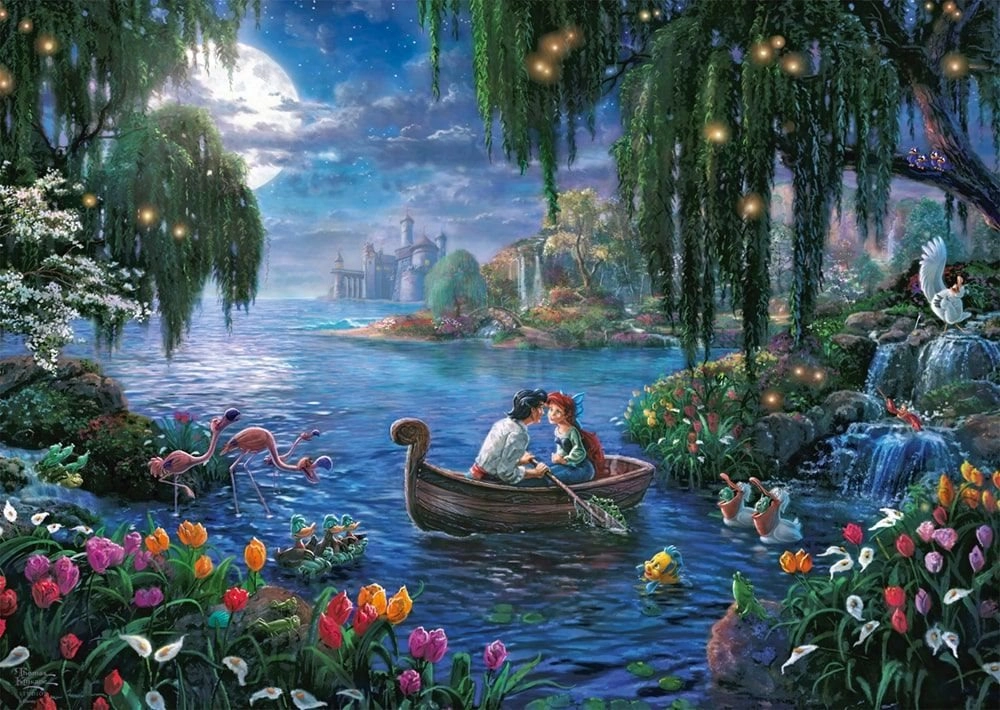 E-shop Schmidt Thomas Kinkade: The Little Mermaid and Prince Eric 1000 dielov