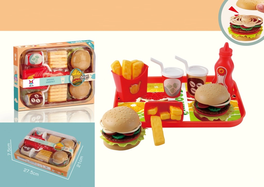 E-shop Alltoys Hrací set hamburger