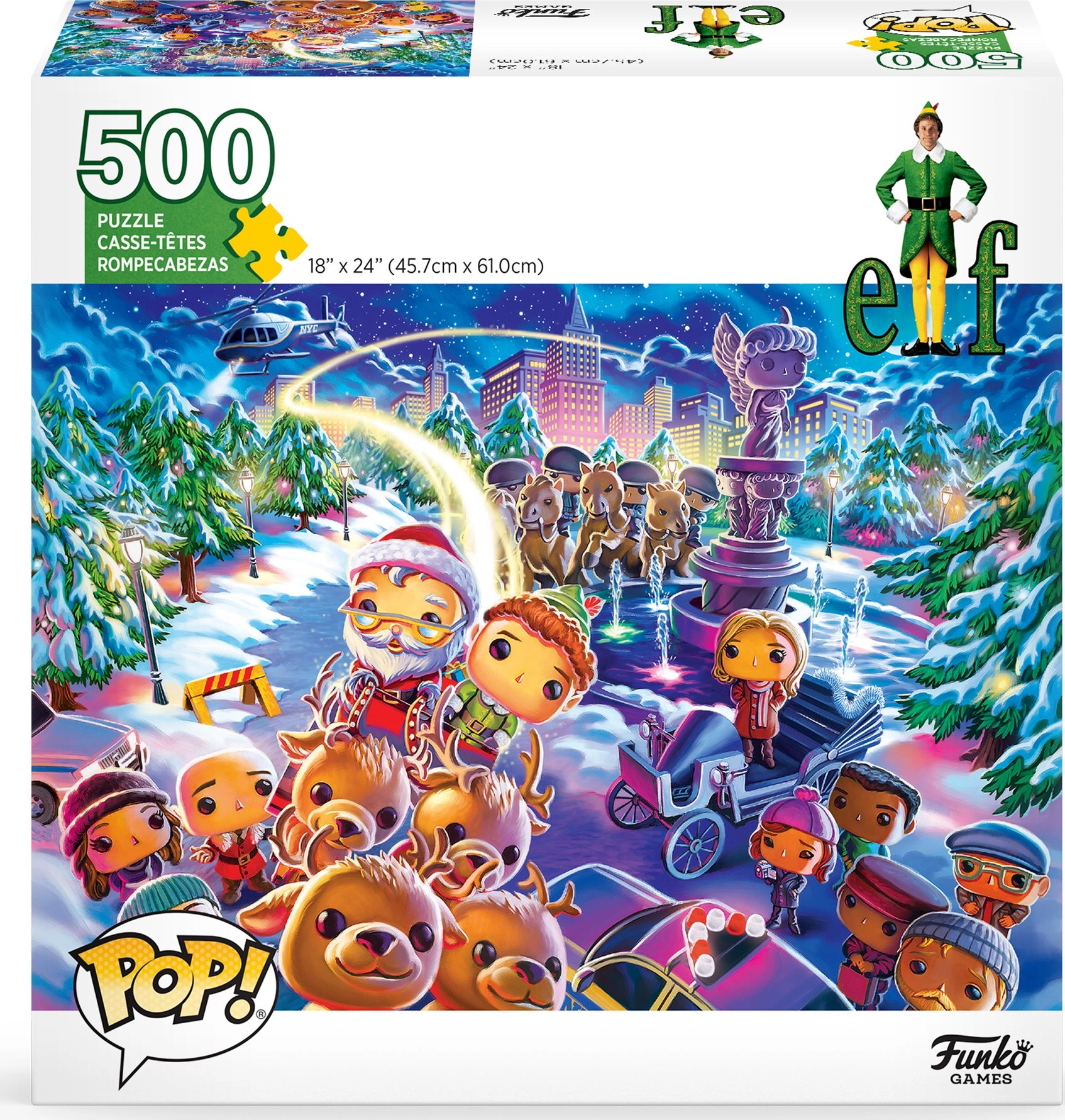 E-shop FUNKO GAMES POP! Vánoční skřítek 500 dielov