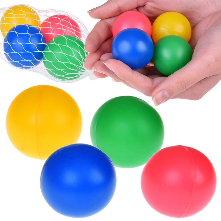 E-shop Colorful Balls loptička v sieti 4 kusy