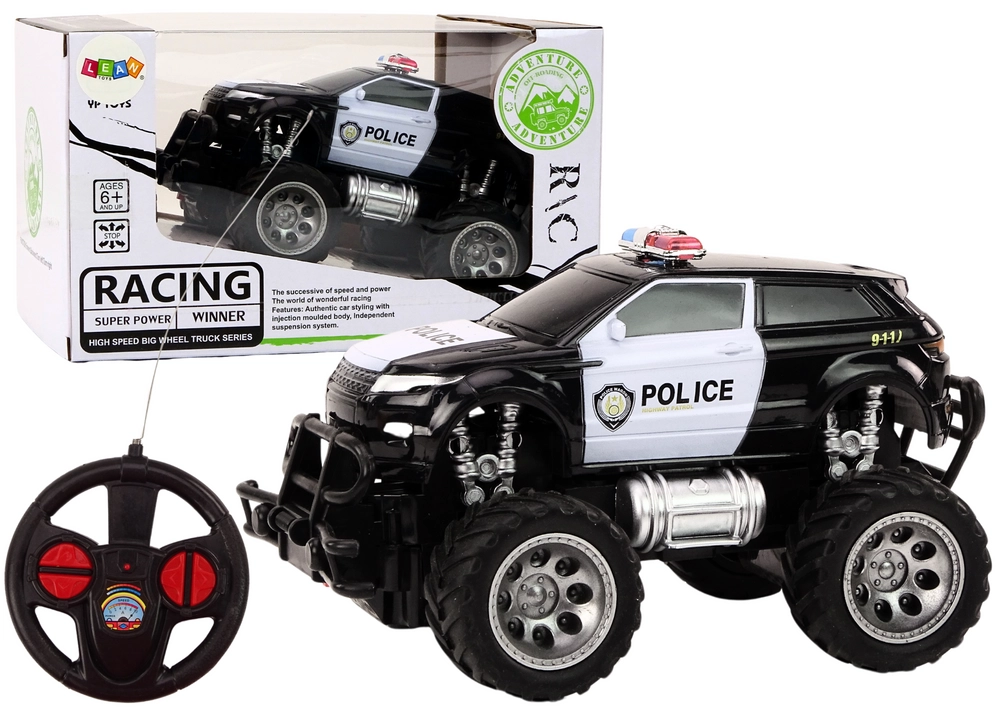 E-shop RC terénne policajné auto na diaľkové ovládanie 1:24