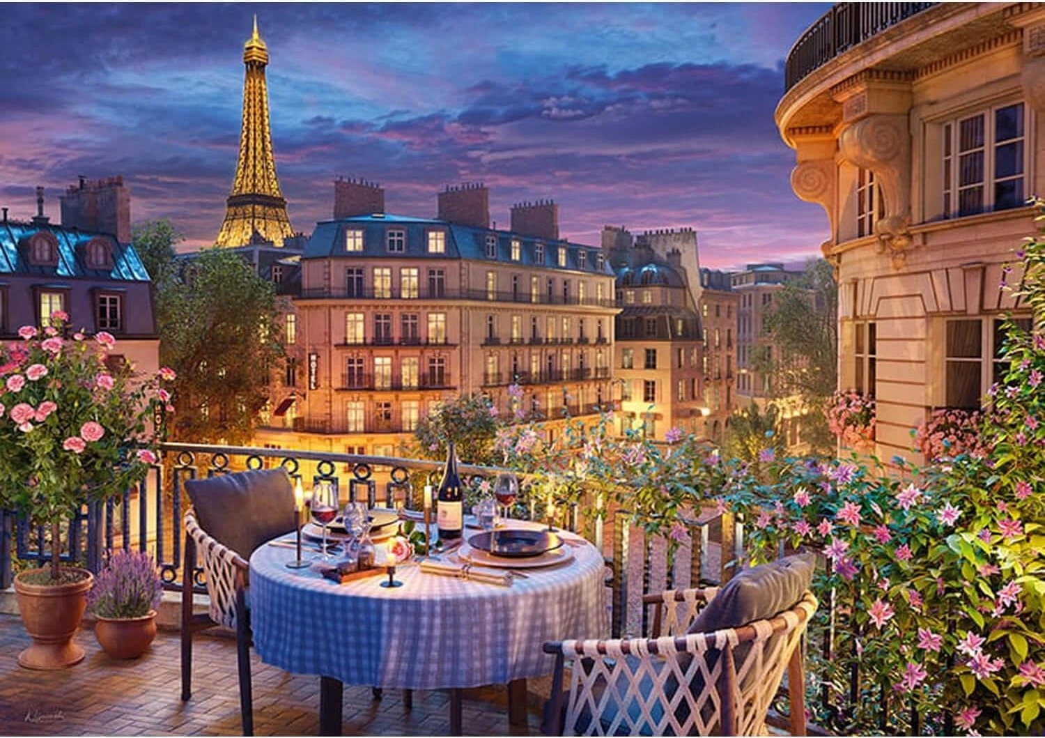 E-shop CHERRY PAZZI puzzle Paríž pre dvoch – 2000 dielikov