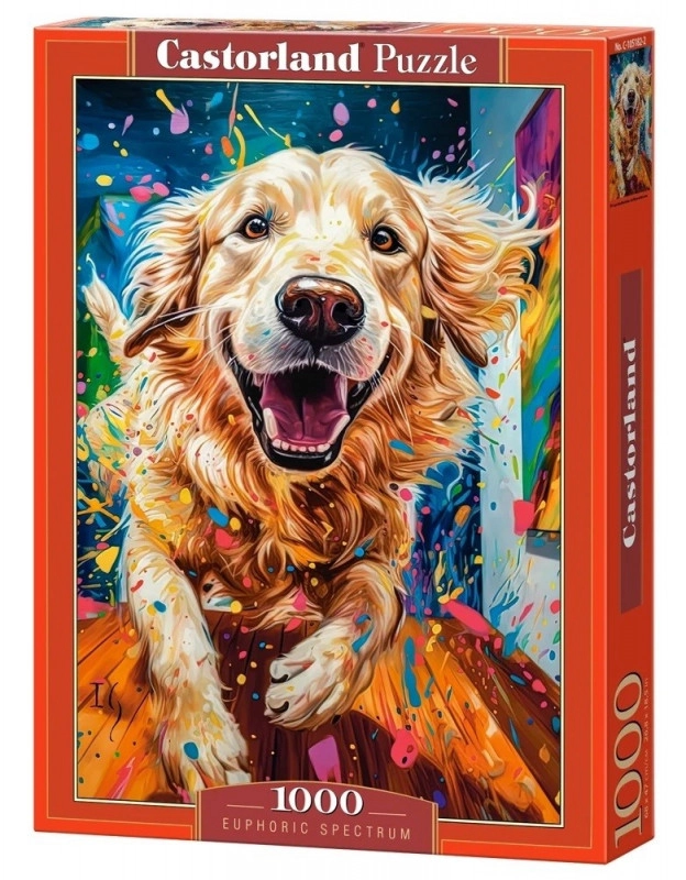 Puzzle 1000 prvkov Lucky dog Euforické spektrum