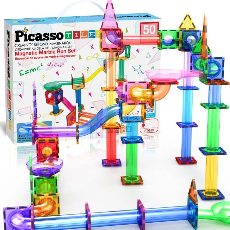 E-shop Magnetická guľôčková dráha PICASSO – stavebnica 50 ks