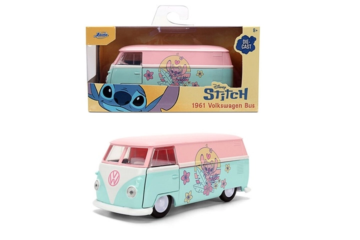 Jada Stitch & Angel kovový VW Bus 1:32