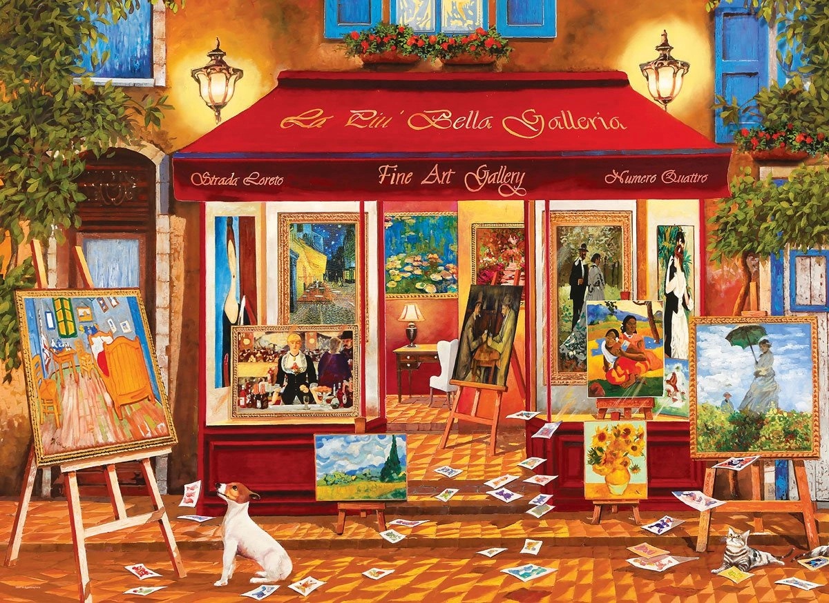 E-shop Eurographics Puzzle Umelecká Galéria 1000 Dielikov