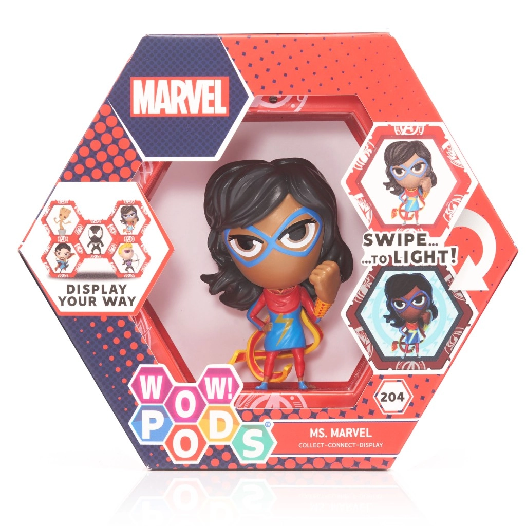 E-shop WOW PODS Marvel – Kapitánka Marvel svietiaca zberateľská figúrka